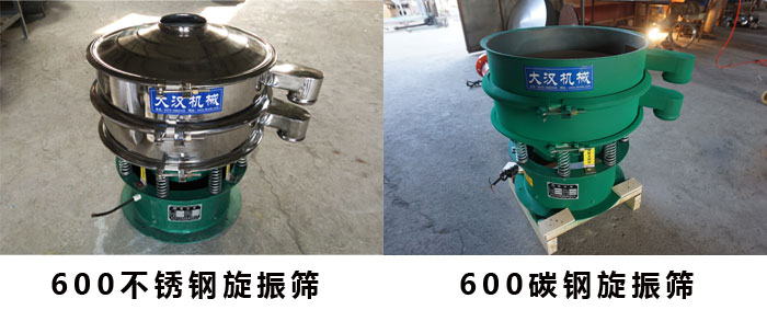 600型單層旋振篩分類 600型單層旋振篩分類